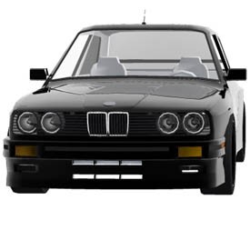 BMW M3 E30 3D Object | FREE Artlantis Objects Download